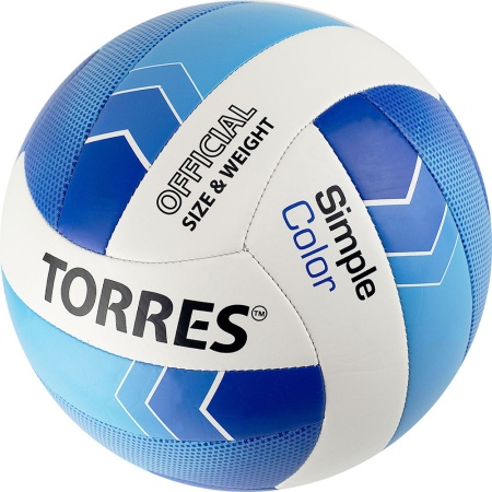 Купить Мяч волейбольный Torres Simple Color любительский р.5 в Кореновске 